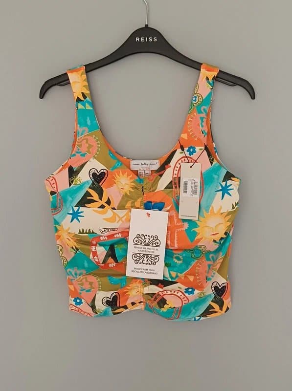 Never Fully Dressed Never Fully Dressed Bright Hope Sports Bra - size 16