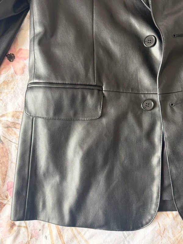 Bershka Leather blazer