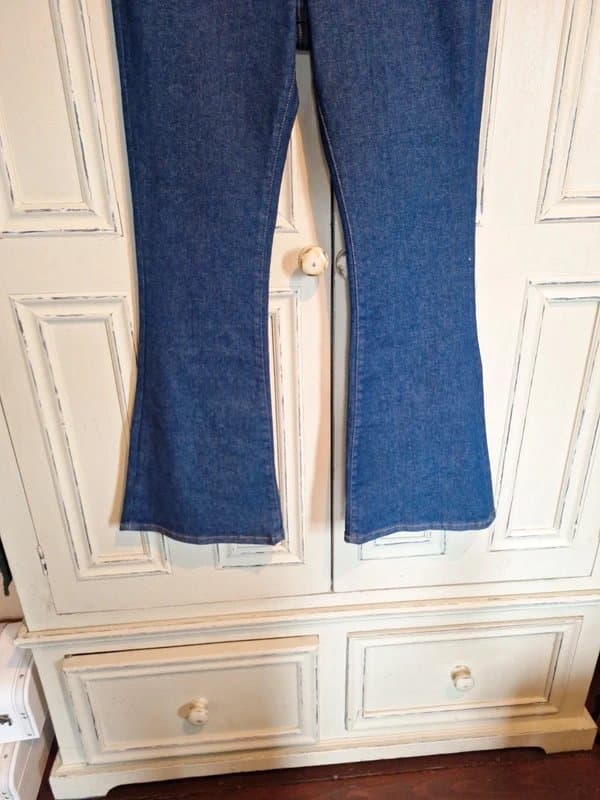 Never Fully Dressed Never fully dressed blue denim flared jeans