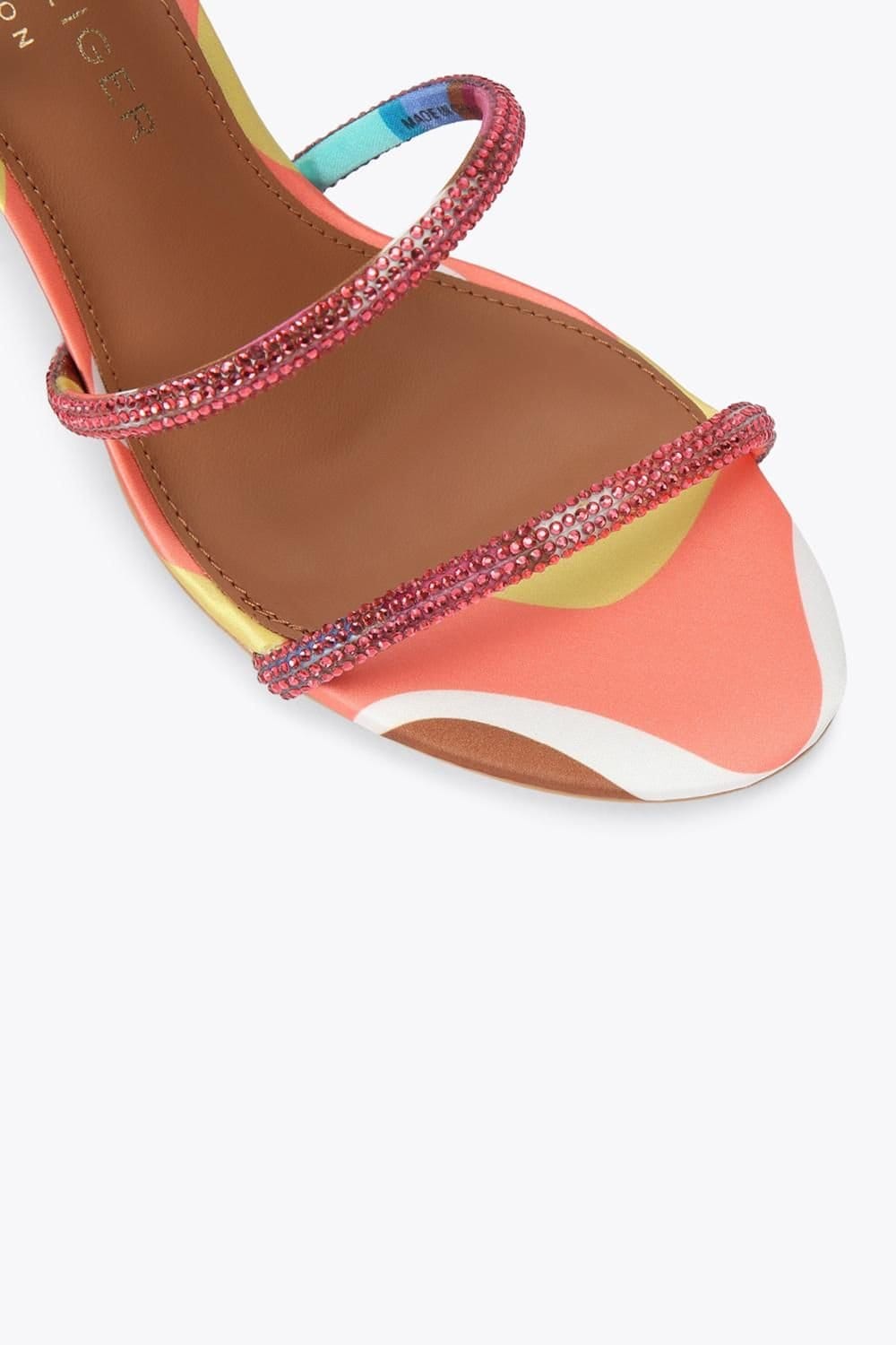 Kurt Geiger London Kurt Geiger London Women's 'Spiral Sandal' Fabric Heels - 4