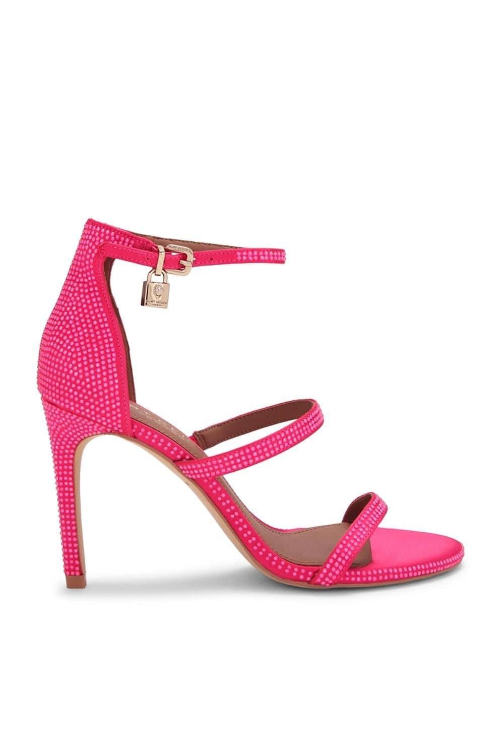 Kurt Geiger London Kurt Geiger London Pink Fabric Heels