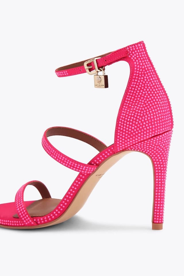 Kurt Geiger London Kurt Geiger London Women's 'Park Lane' Fabric Heels in Pink - 3