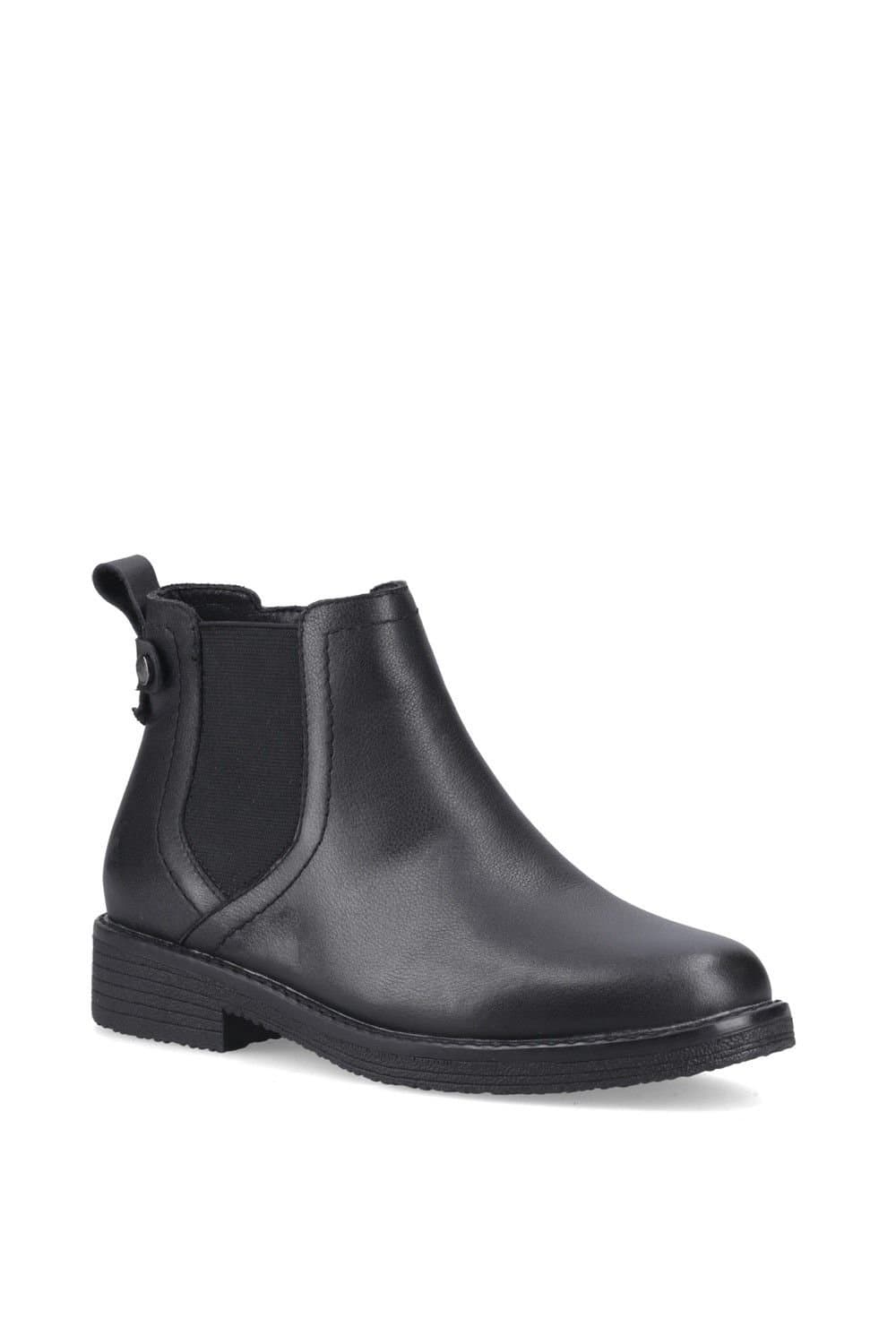 Hush Puppies Hush Puppies Women's Maddy Leather Boot in Black