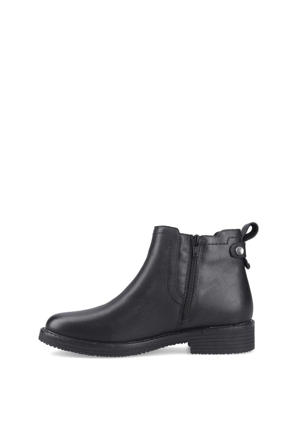 Hush Puppies Hush Puppies Women's Maddy Leather Boot in Black - 4