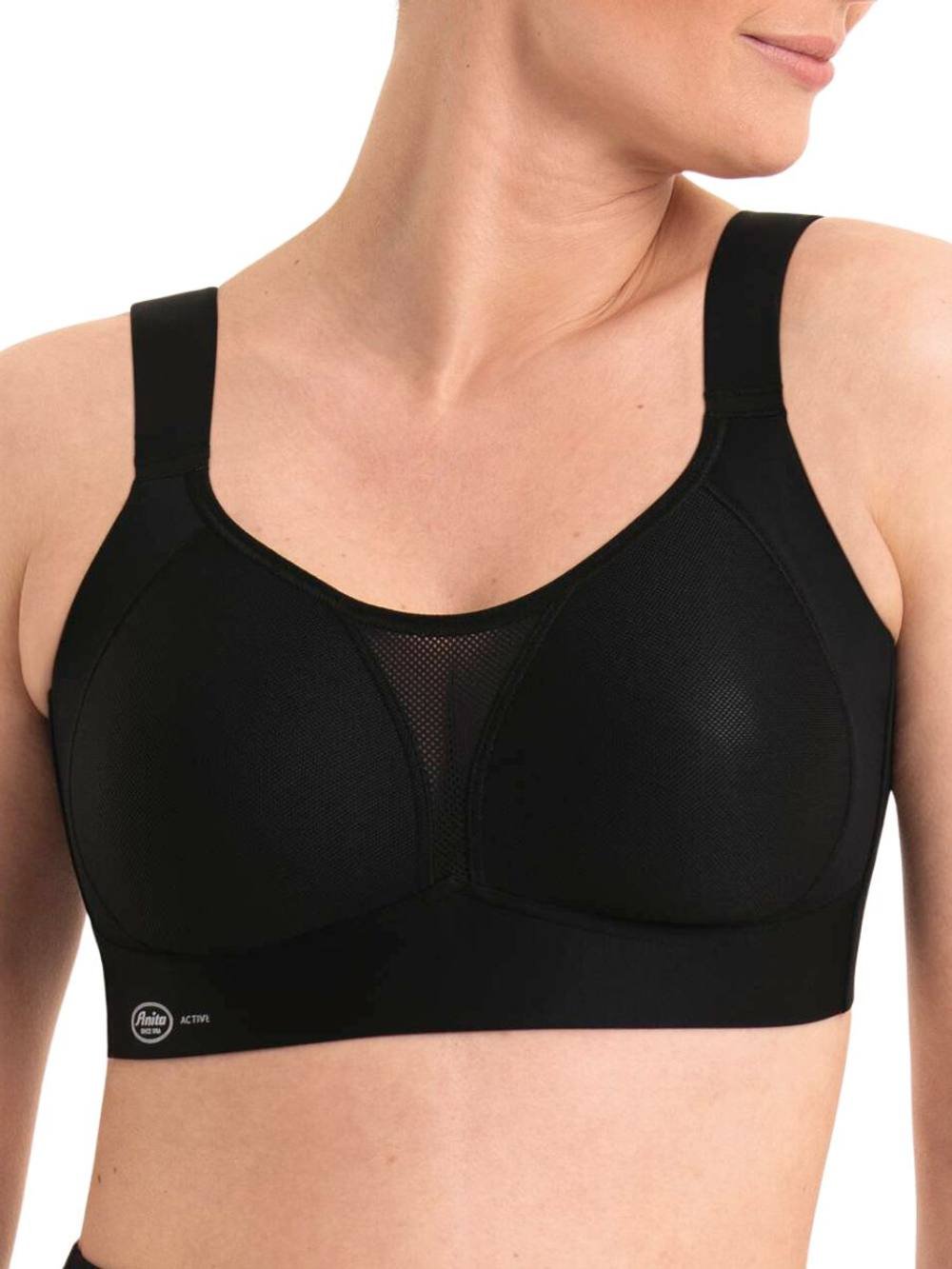 Anita Anita Women's Smart Control Sports Bra in Black - 3