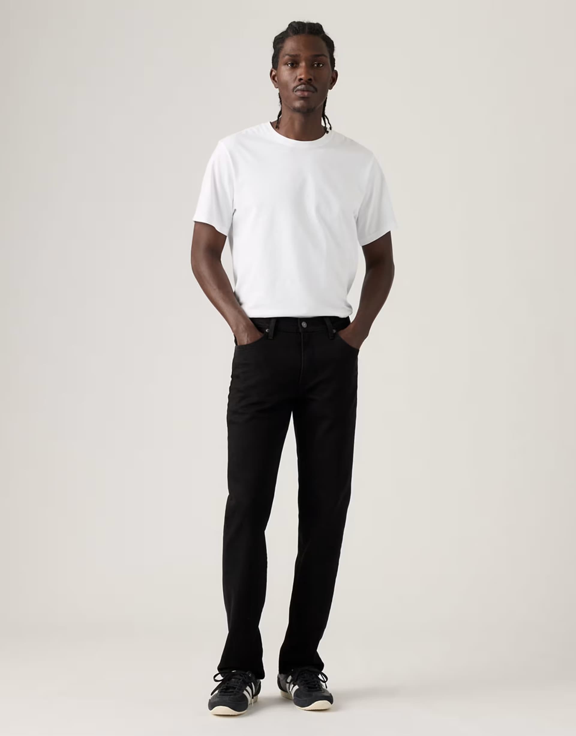 ASOS Levi's 511 slim sta-dark jeans in black