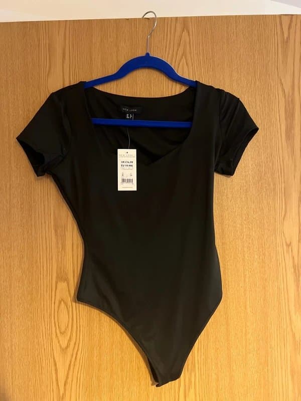 New Look New look black T-shirt bodysuit
