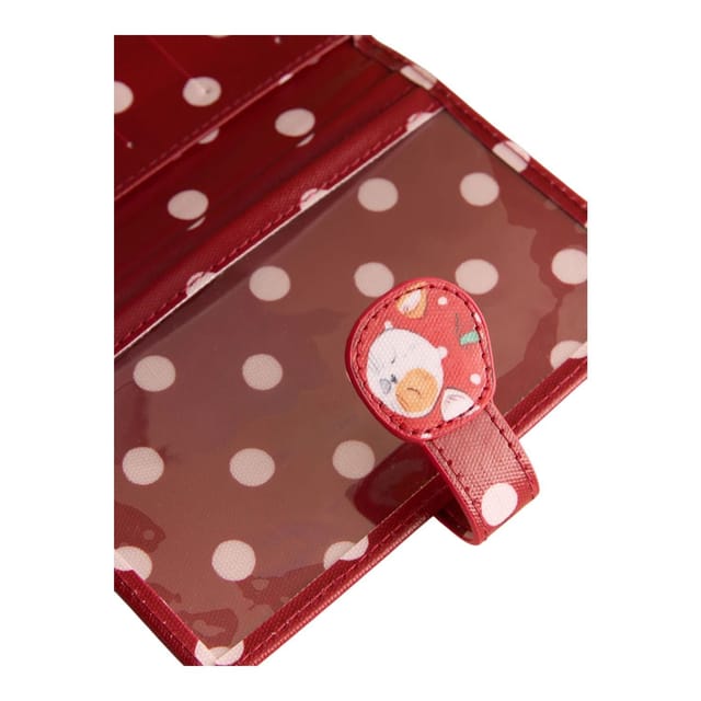 Cath Kidston Cath Kidston Men's Polka Dot Passport Cover in Red - 2
