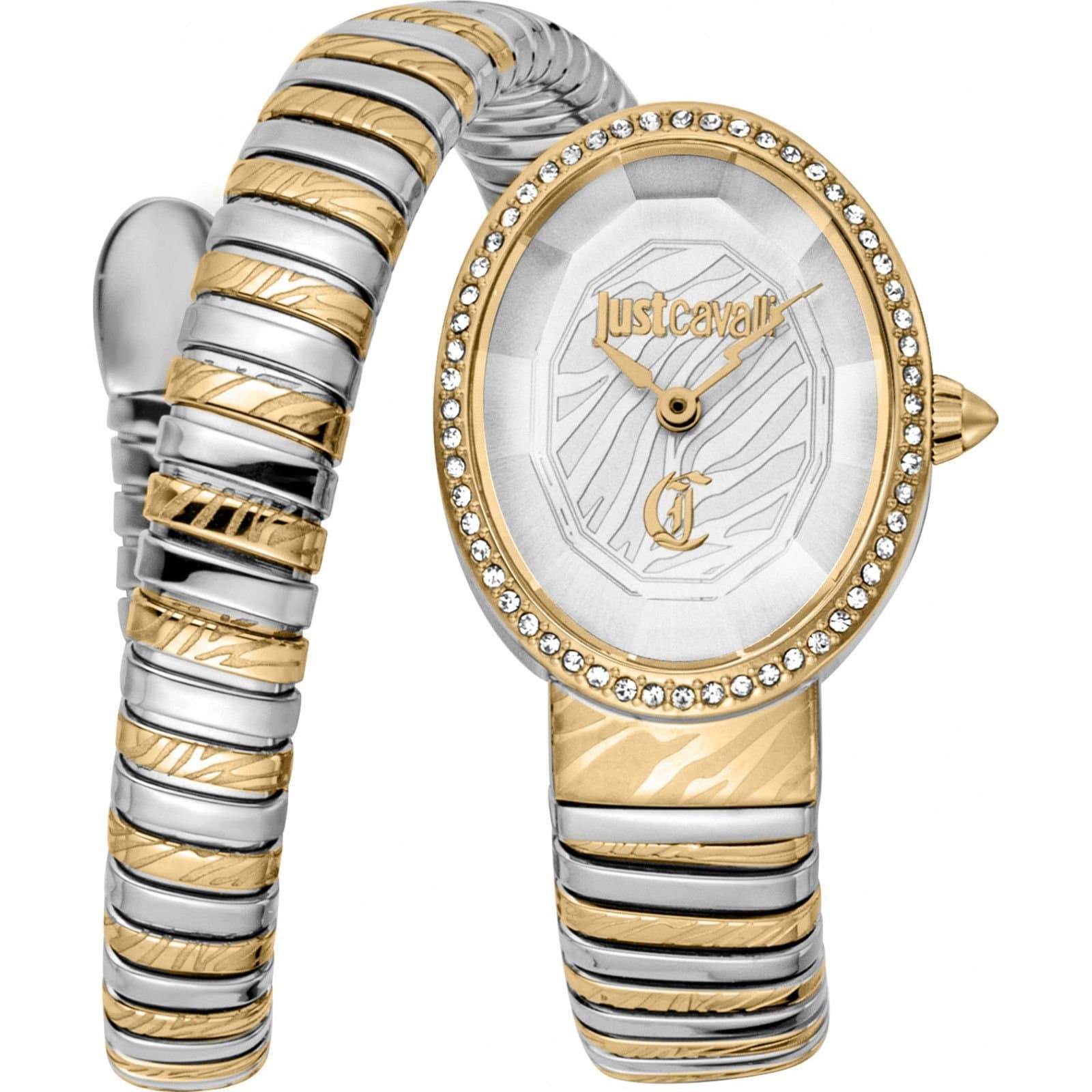 Just Cavalli Just Cavalli Women's JC1L353M0055 Signature Snake 22mm Quartz Watch