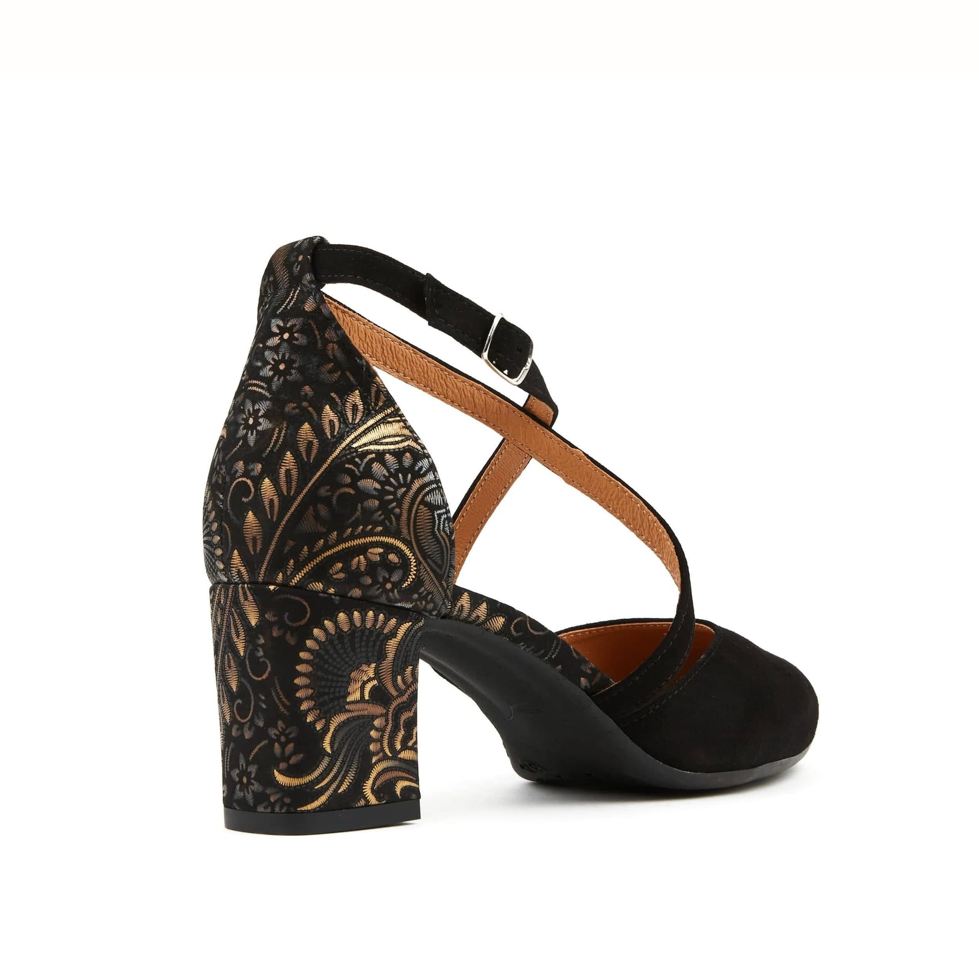 Embassy London Embassy London Women's Dannii - Burgundy & Floral in Black - 4