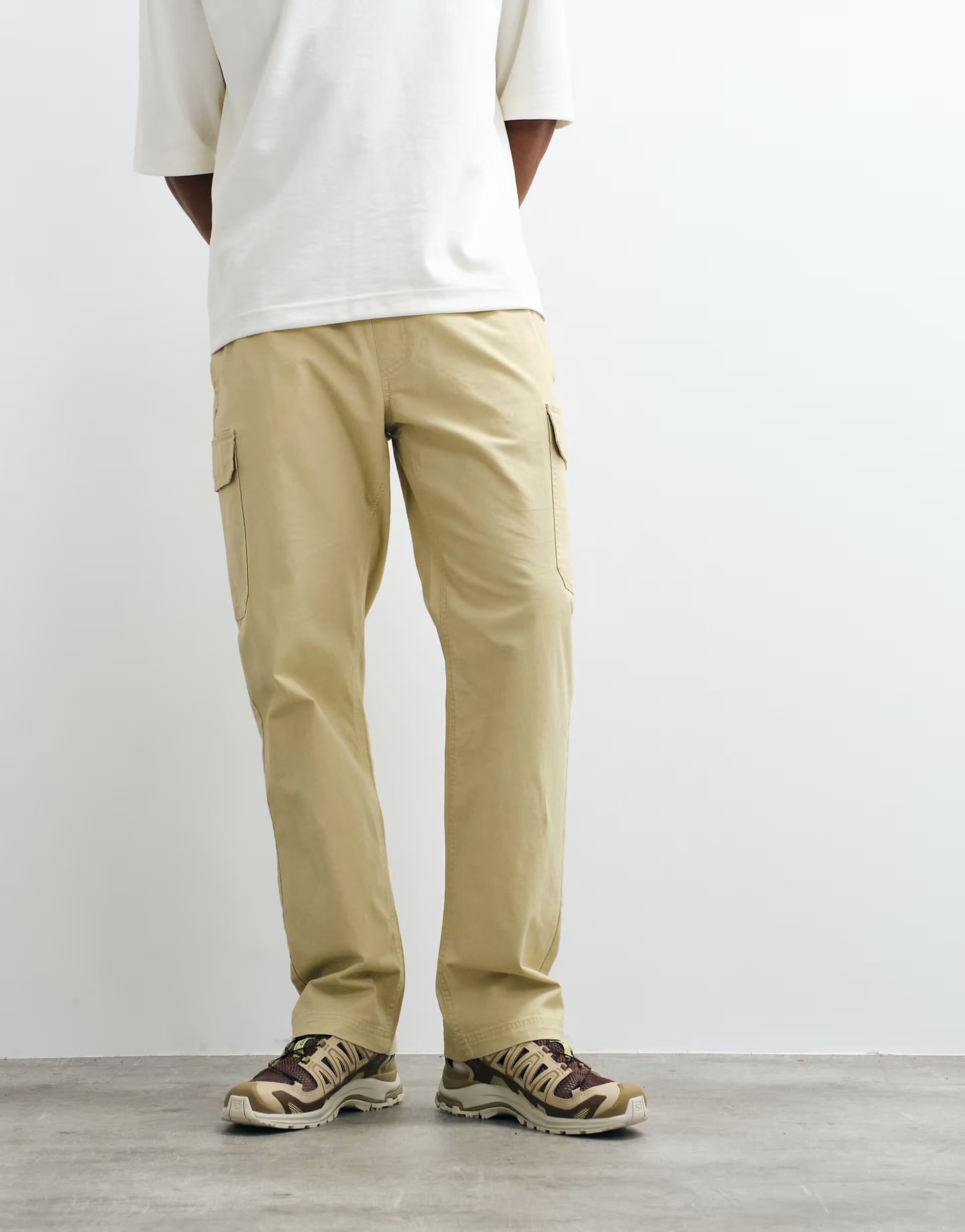 ASOS Regatta Stretch cargo trousers in mojave desert