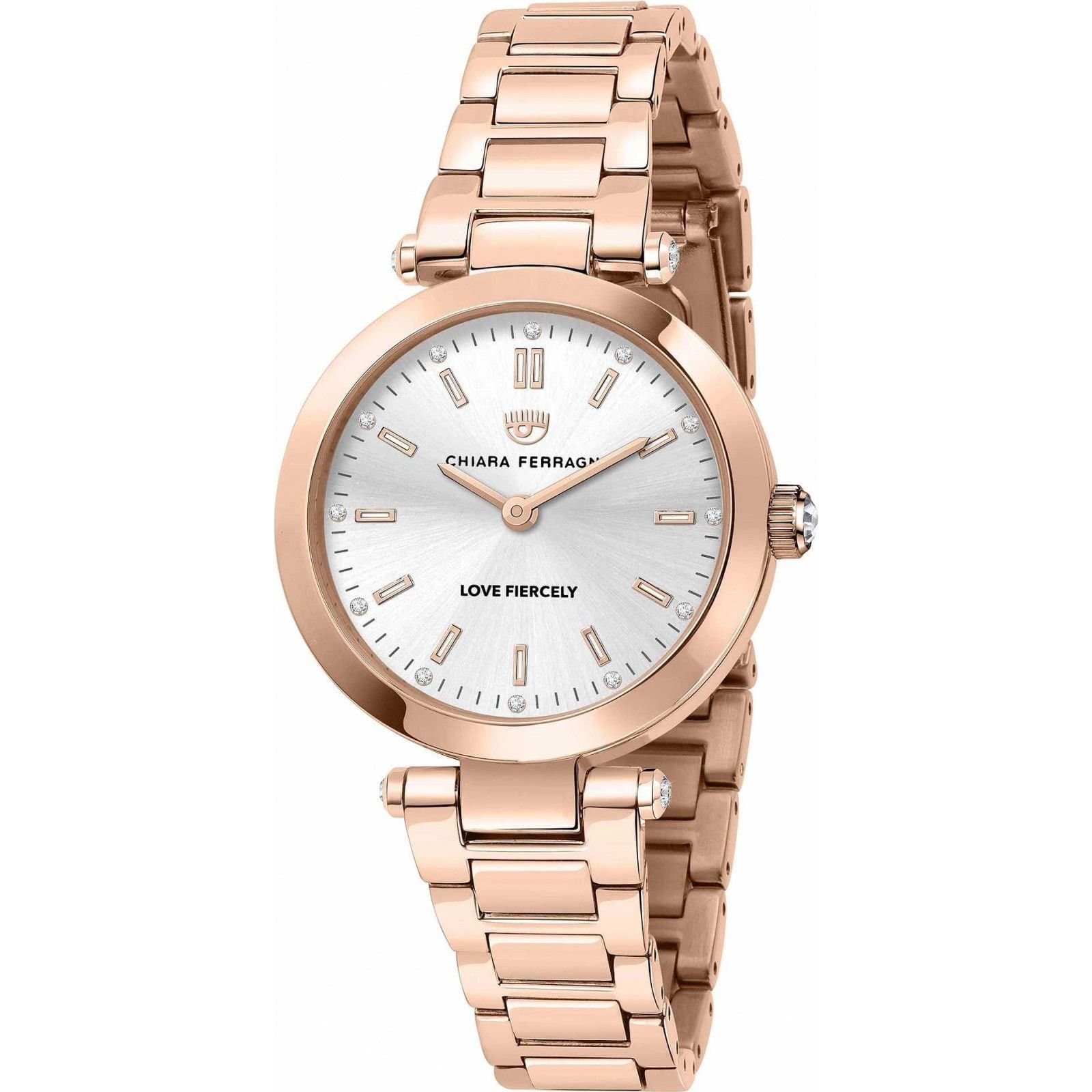 Chiara Ferragni Chiara Ferragni Women's R1953103505 34mm Quartz Watch in Rose Gold
