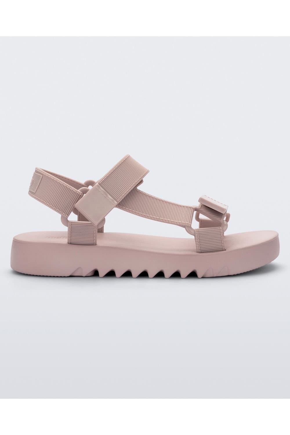 Melissa Shoes Melissa Shoes Women's Flowing Papete Jelly Sandals in Pale Pink