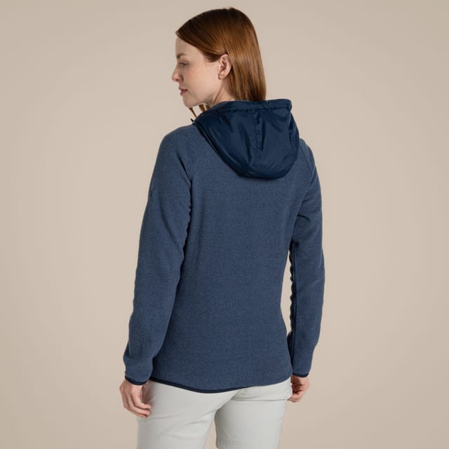 Craghoppers Craghoppers Women's Zayas Hooded Water-Repellent Jacket in Navy - 2