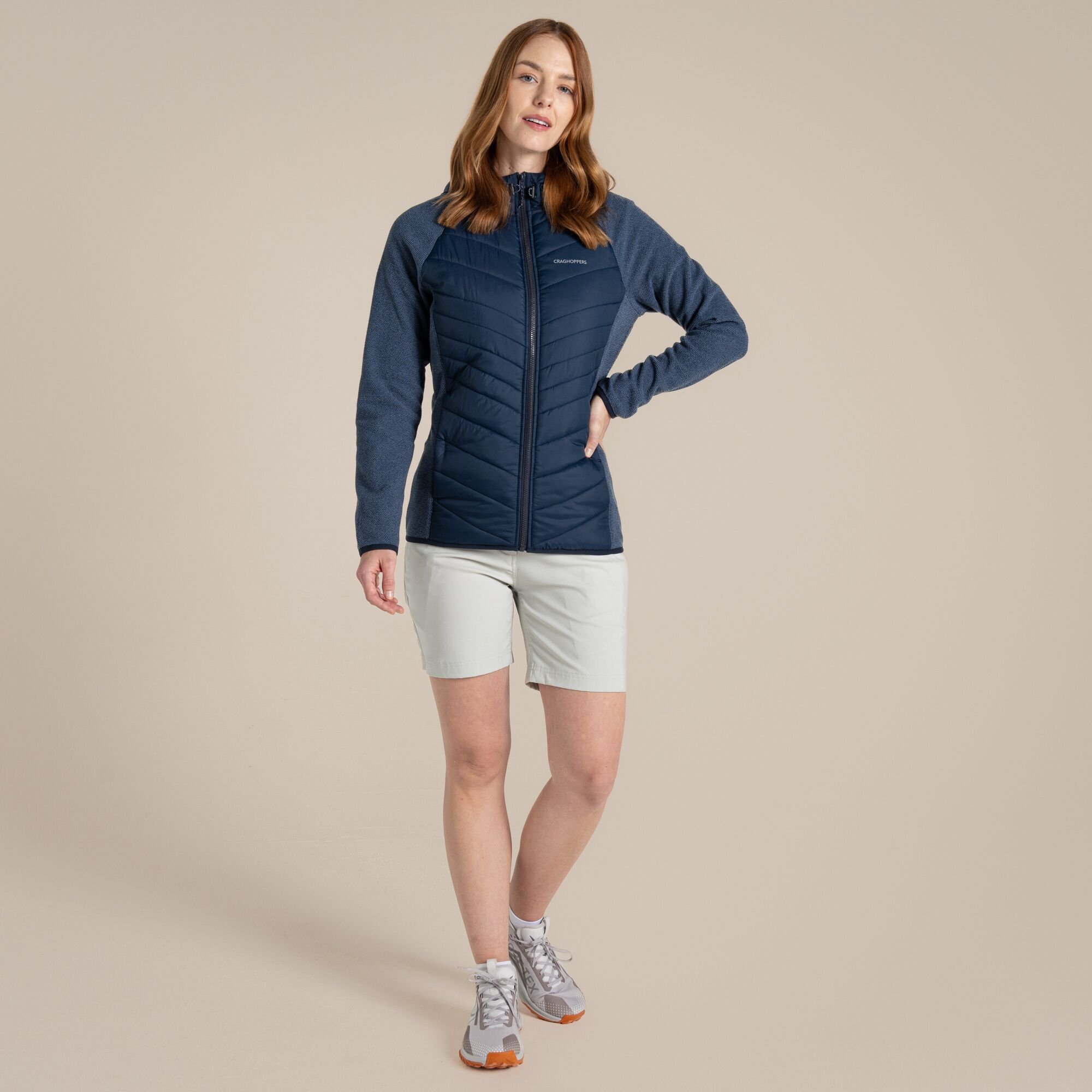 Craghoppers Craghoppers Women's Zayas Hooded Water-Repellent Jacket in Navy - 3