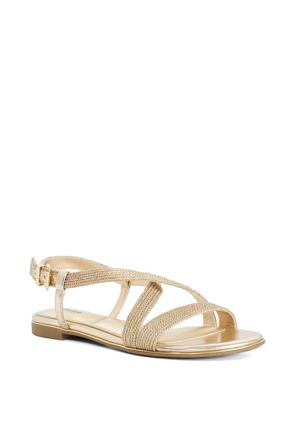 Dune London Dune London Women's 'Lope' Sandals in Metallics - 2