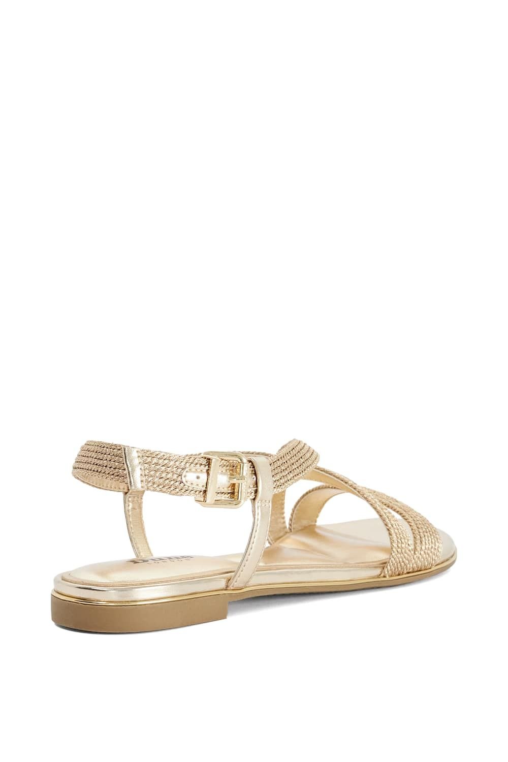 Dune London Dune London Women's 'Lope' Sandals in Metallics - 3