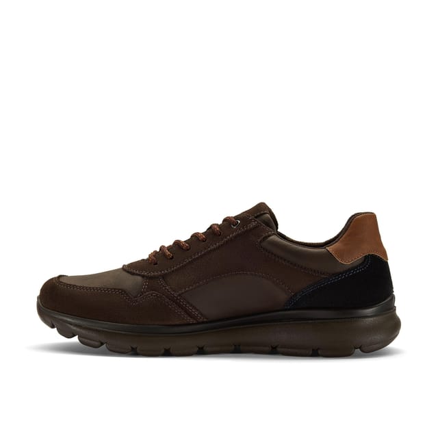 Clarks Clarks Men's Siena Zip Brown Leather Lace Up - 2