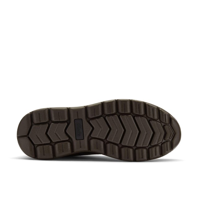 Clarks Clarks Men's Siena Zip Brown Leather Lace Up - 3
