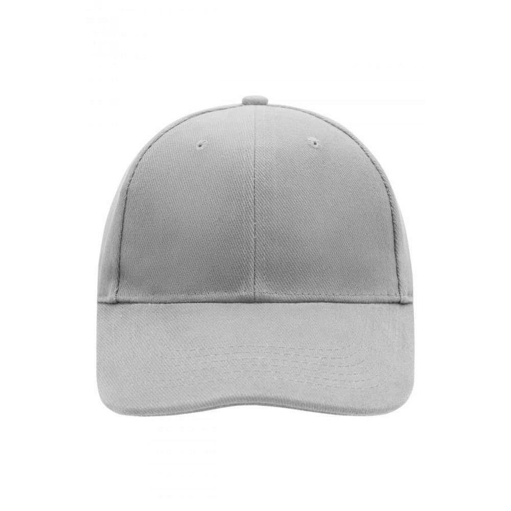 Myrtle Beach Myrtle Beach Men's 6 Panel Laminated Baseball Cap in Light Grey