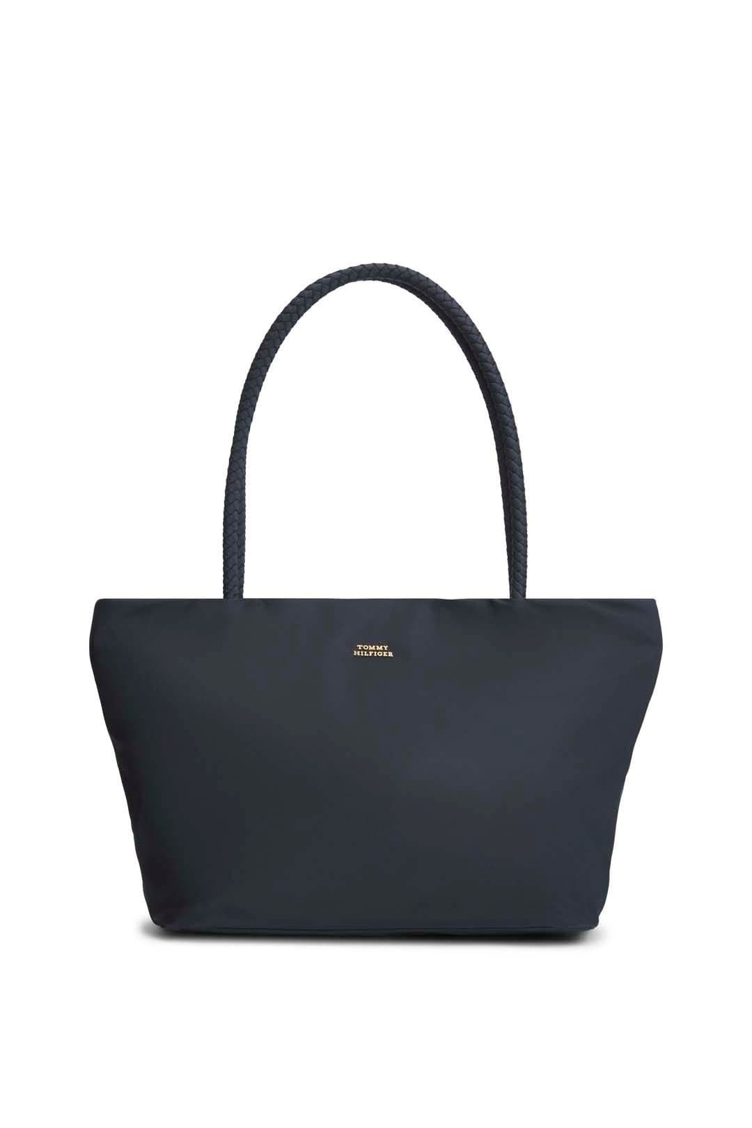Tommy Hilfiger Tommy Hilfiger Women's Marina Hobo/Tote Nylon Black