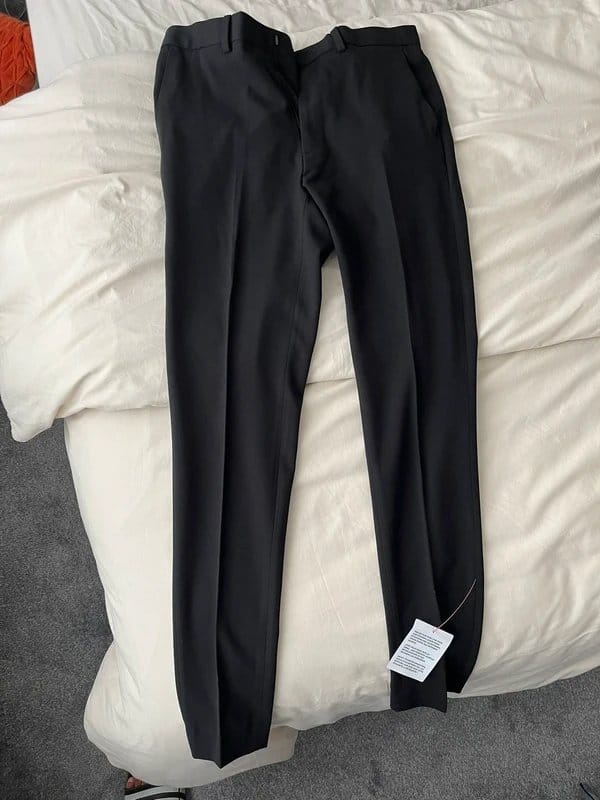 ASOS Black Skinny Fit Men's Trousers