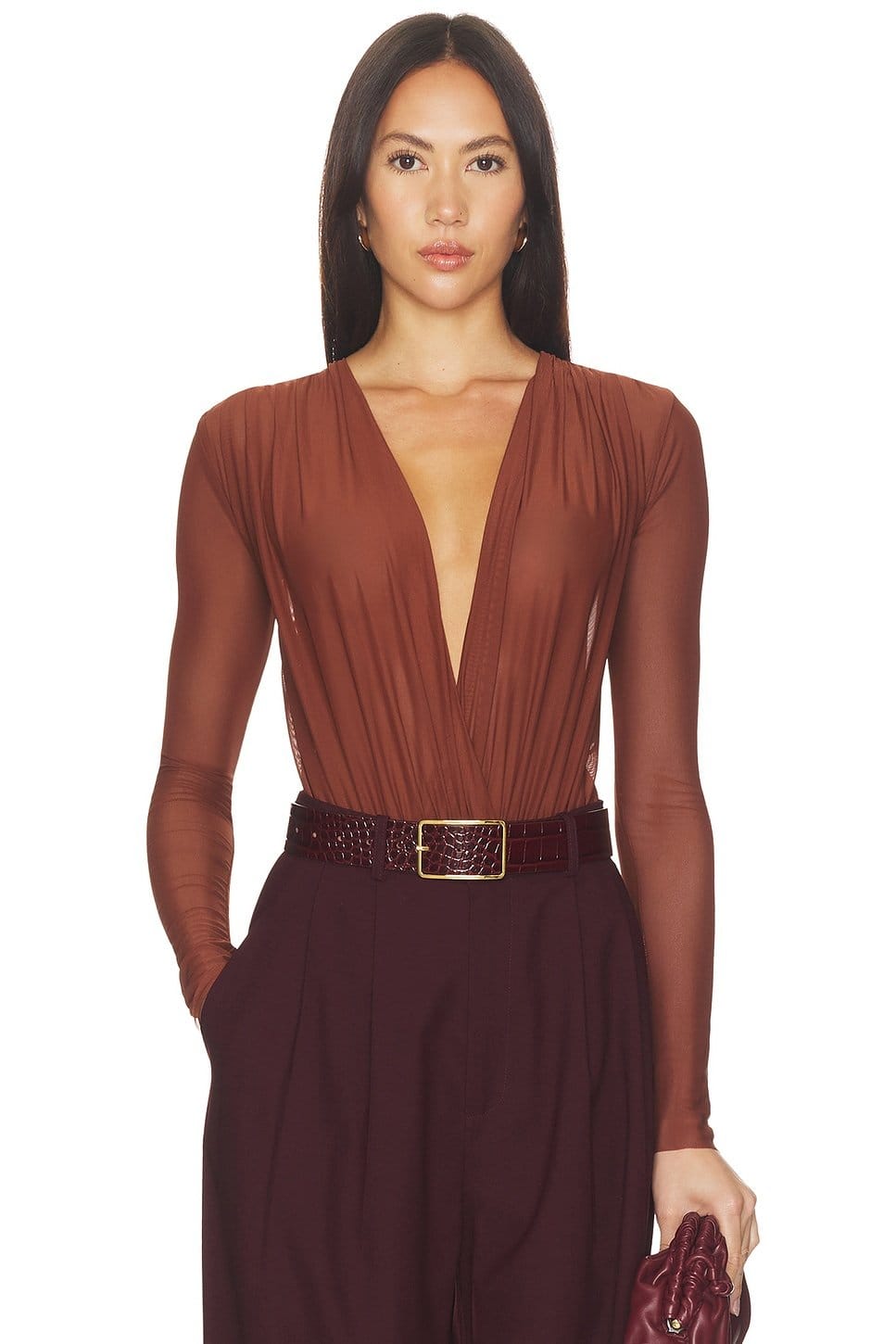 revolve Agnes Mesh Bodysuit - 1