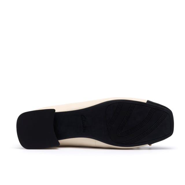 Clarks Clarks Women's Ubree15 Poppy Cream Multicolour Court Shoes, Slip Ons, Ballet Pumps - 3