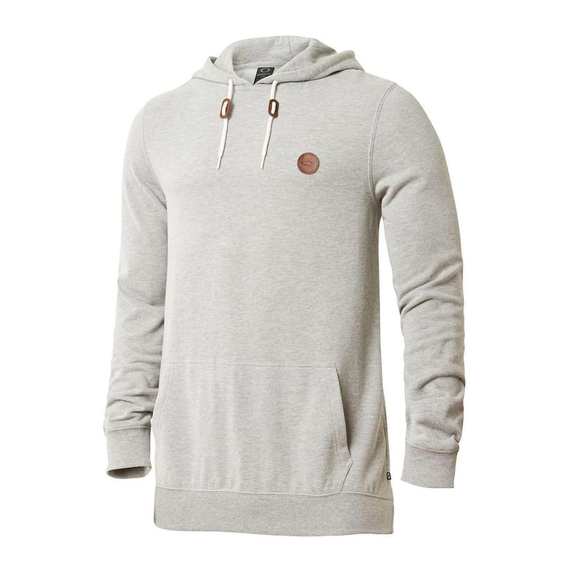 Oakley Oakley Men's Long Sleeve Pullover White Langley Hoodie - 1