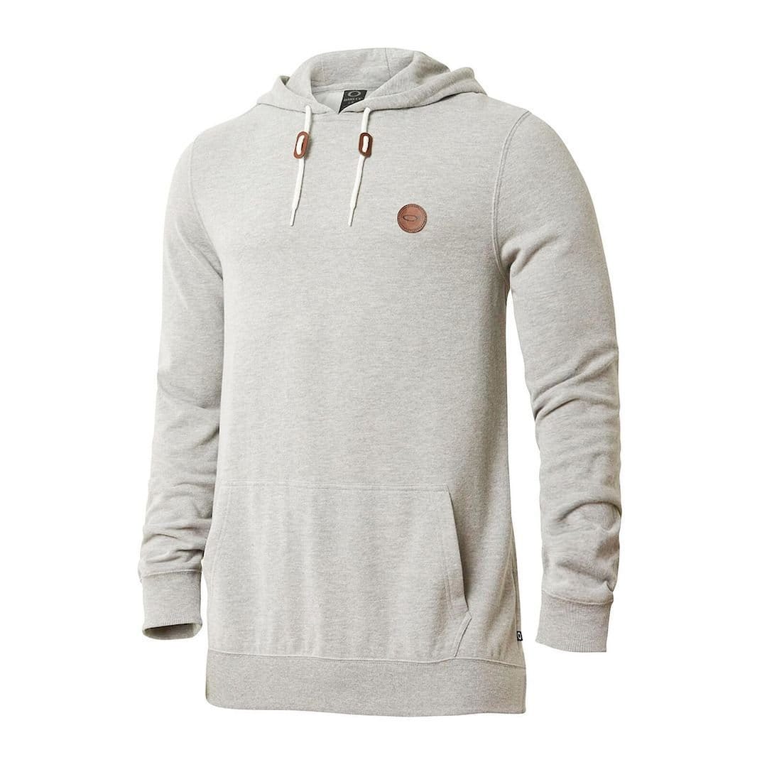 Oakley Oakley Men's Long Sleeve Pullover White Langley Hoodie - 1