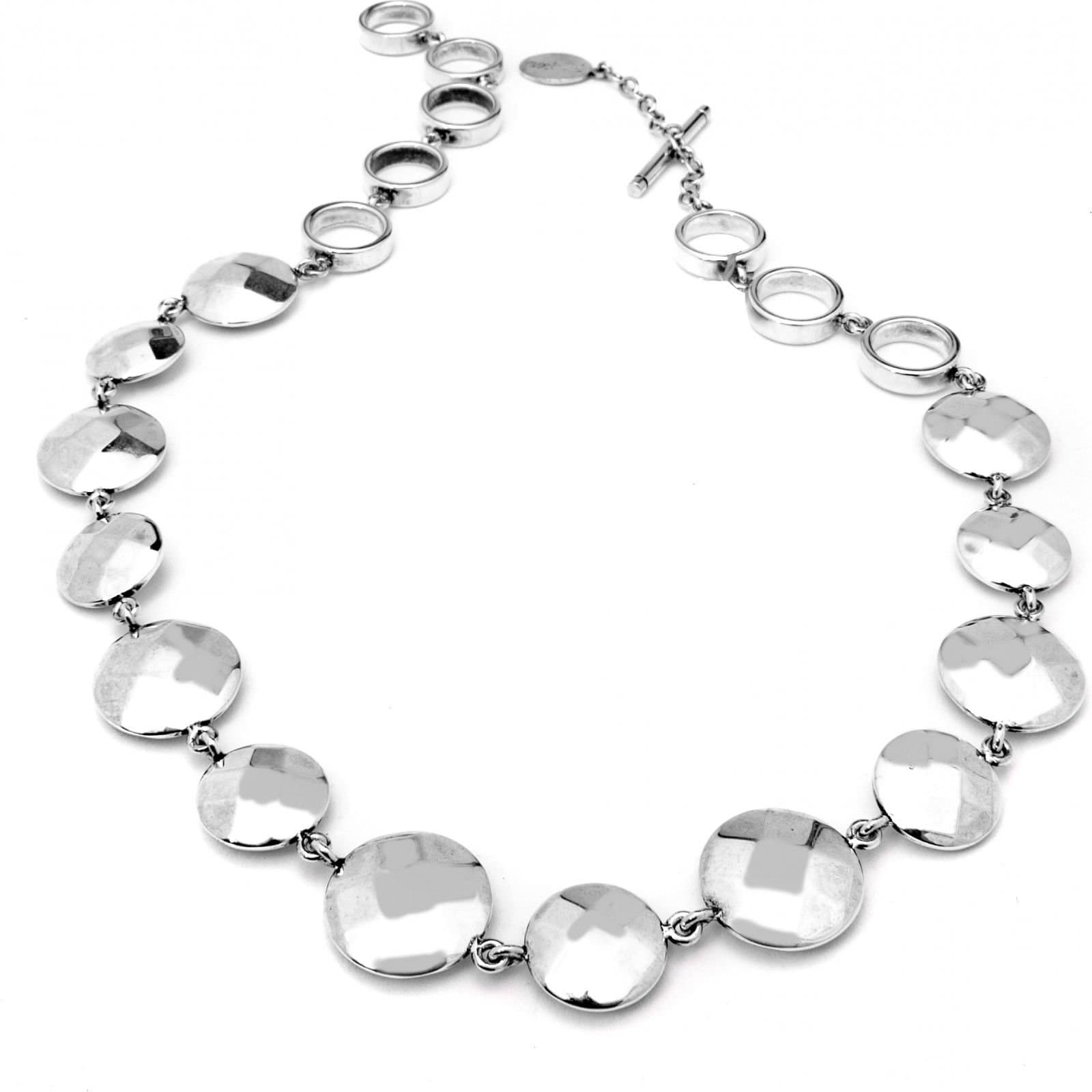Folli Follie Folli Follie Silver Metallic Chain Necklace