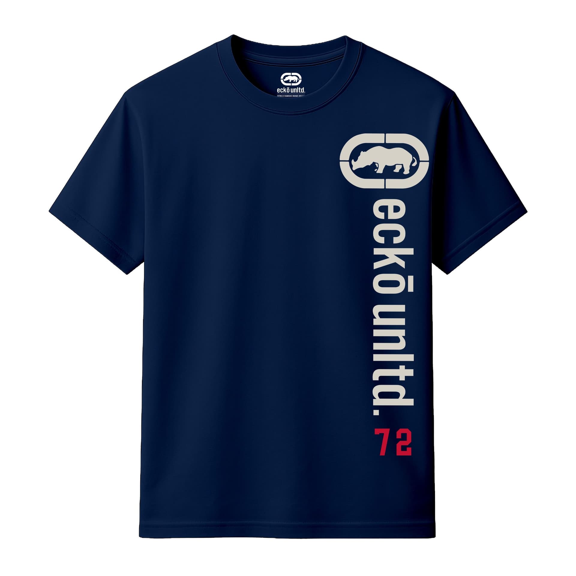 Ecko Untld. Ecko Untld. Men's Column T-Shirt in Navy