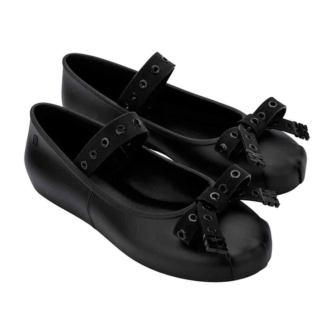 Melissa Shoes Melissa Shoes Women's Sophie Crush Flats in Black - 4