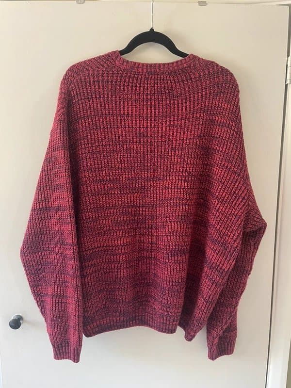 ASOS red knit jumper
