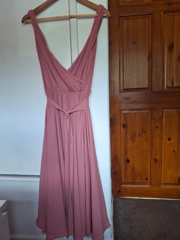 ASOS ASOS Mauve Wrap Dress – Size 14🌷 - 1
