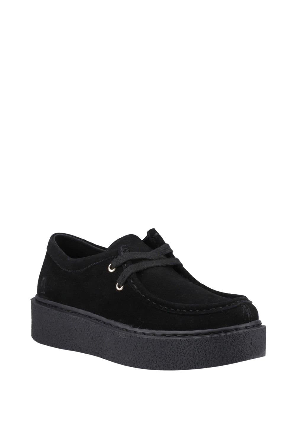 Hush Puppies Hush Puppies Women's Bridie Suede Mocc Toe in Black