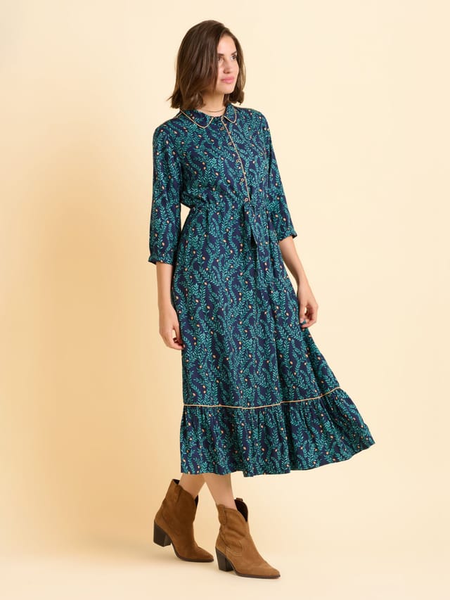 Brakeburn Brakeburn Women's Skye Green Dress - 3