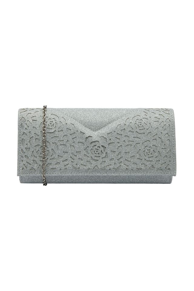 Lotus Lotus Women's 'Mena' Clutch Bag in Silver - 2