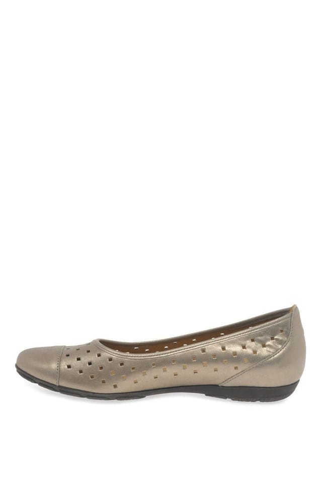 Gabor Gabor Women's 'Ruffle' Casual Shoes in Gold - 2