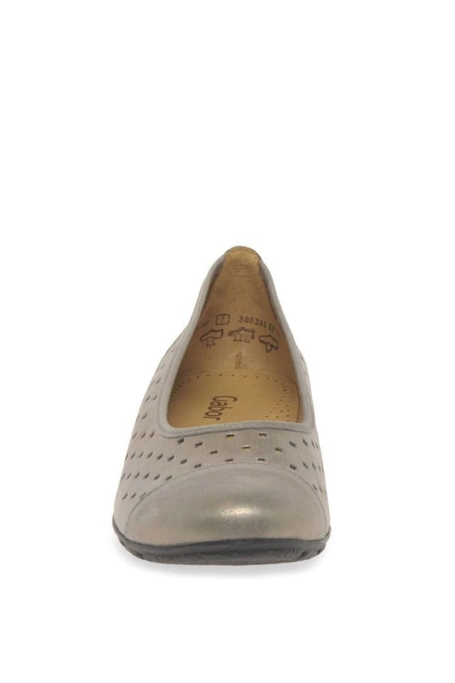 Gabor Gabor Women's 'Ruffle' Casual Shoes in Gold - 3