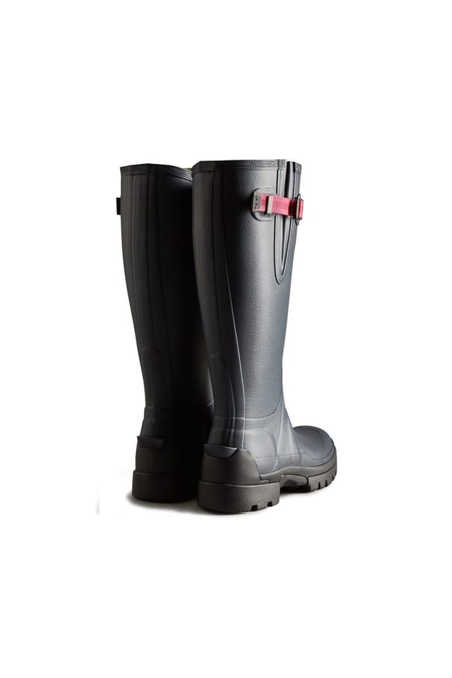 Hunter Hunter Women's 'Balmoral Adjustable' Wellington Boots in Navy - 2
