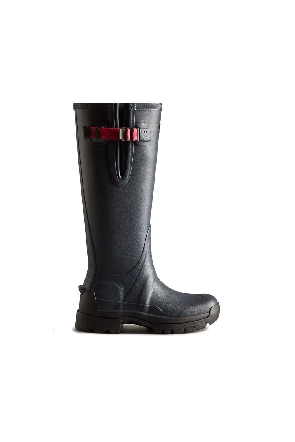 Hunter Hunter Women's 'Balmoral Adjustable' Wellington Boots in Navy - 4