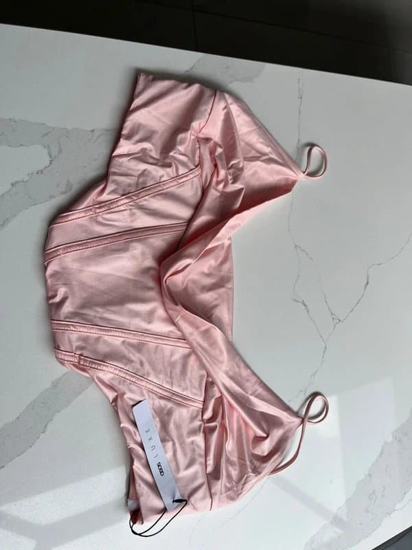 ASOS Curve ASOS Luxe curve satin corset top