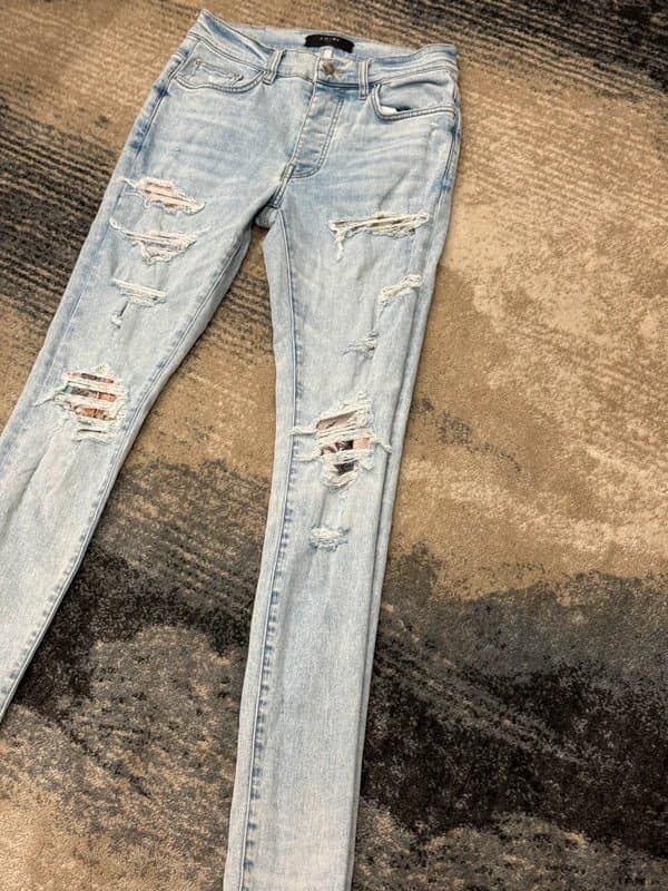 Amiri Amiri Distressed Skinny Jeans Rare Size 31 Excellent Condition