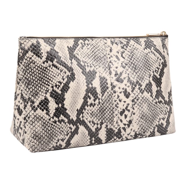 Paul Costelloe Paul Costelloe Women's Mohi Leather Pouch in Off-White - 2