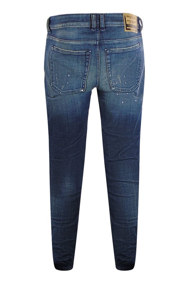 Diesel Diesel Men's Sleenker-r Jeans in Dark Blue - 3