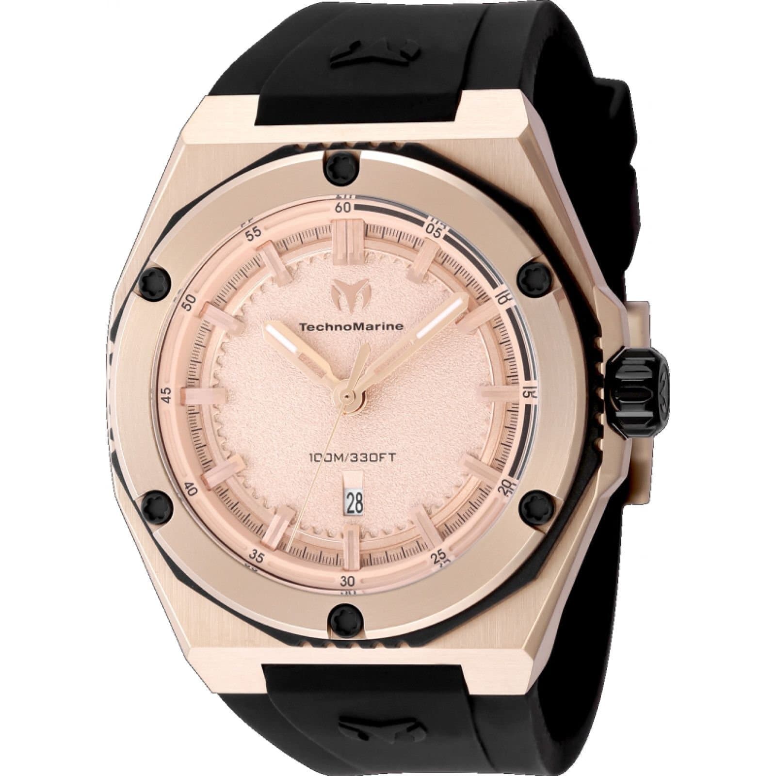 TechnoMarine TechnoMarine Men's TM-416065 Coral Legacy 45mm Quartz Watch in Black