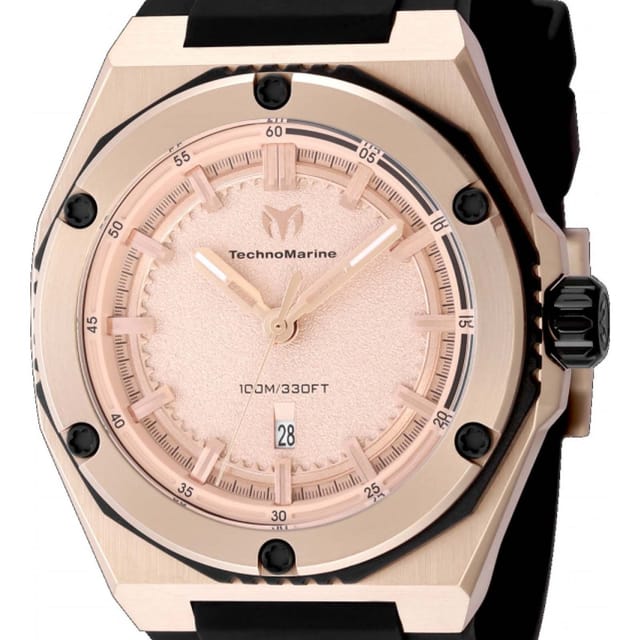 TechnoMarine TechnoMarine Men's TM-416065 Coral Legacy 45mm Quartz Watch in Black - 2