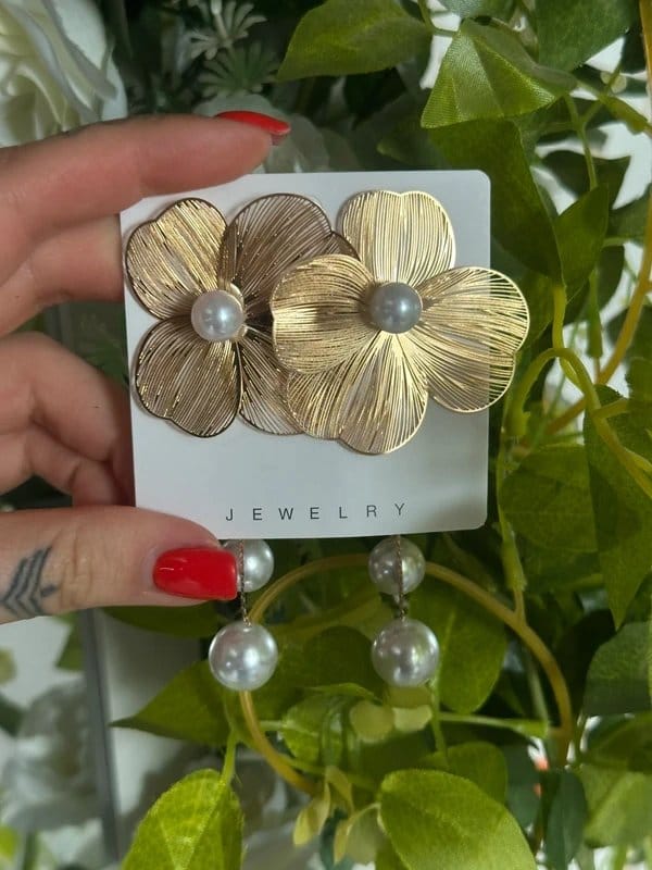 No Label Flower earrings - 1