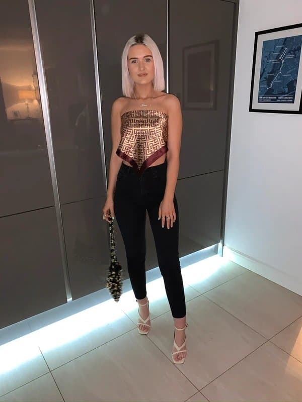 ASOS Scarf top asos